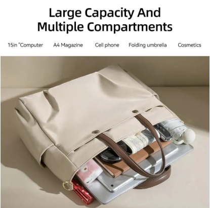 Women Shoulder Tote Bag Laptop Handbag Top Handle Satchel Purse