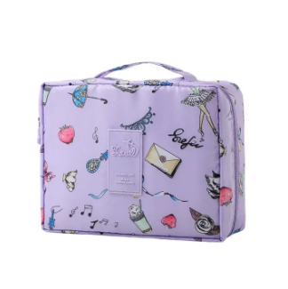 Waterproof Makeup Organizer Bag | Multifunction Travel Cosmetic Storage Box for Women