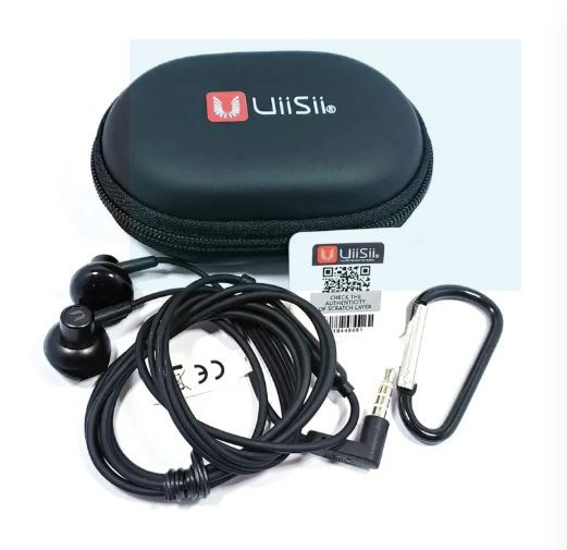 Uiisii HM 12 Super Bass Stereo In-Ear Earphone with Pouch - Immerse in Audiophile Sound Quality On-The-Go, and Keep it Handy 457 Ratings90 Answered Questions