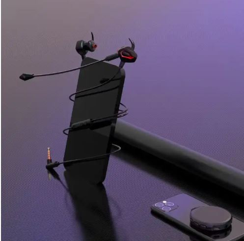 Earphones, Gm 008 Universal Wired Headphone With Microphone In-Ear For Gaming - Headphone - Headphone