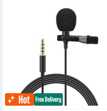 3.5mm Microphone for Mobile Proffessional Lavalier MIC
