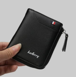 Men Multifunctional Retro Short Wallet | PU Leather | Waterproof | Card Holder | Zipper Coin Pocket | Stylish Dollar Wallet