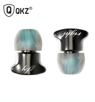 Qkz DM7 Zinc Alloy In-Ear Hifi Earphone - Provides Stereo Sound for an Immersive Audio Experience - Perfect for Music and Gaming Enthusiasts