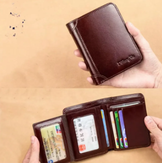 Leather Long Lasting Wallet for Men | High Quality Genuine Leather | Durable & Stylish