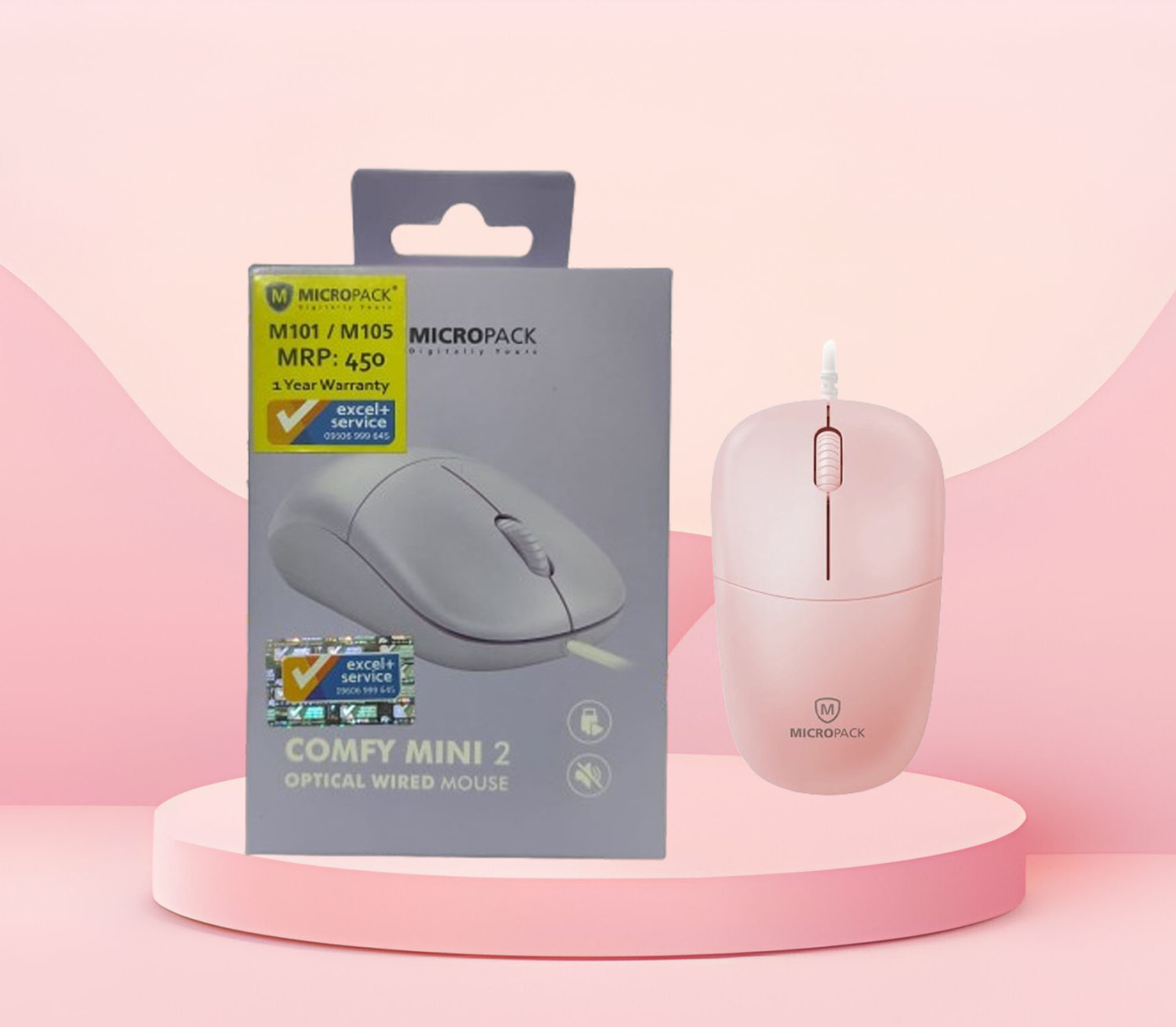 Comfy Mini 2 Optical Wired BCB Mouse