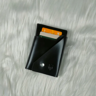 Premium Leather Biker Wallet | 100% Genuine Leather Bike Document Holder | Credit Card Holder